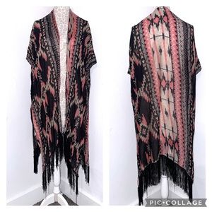 EUC fashion shawl. Aztec print.